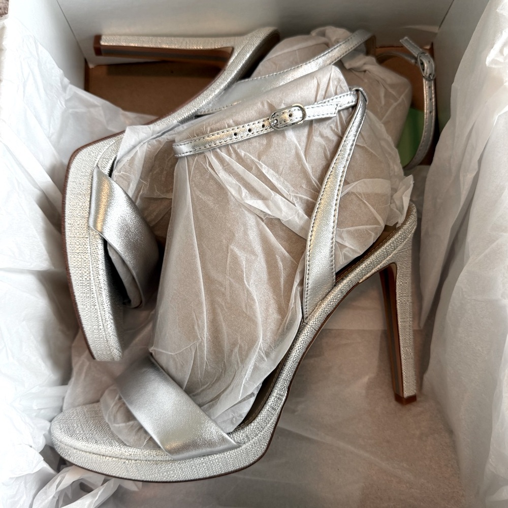 Sam Edelman Silver Heels